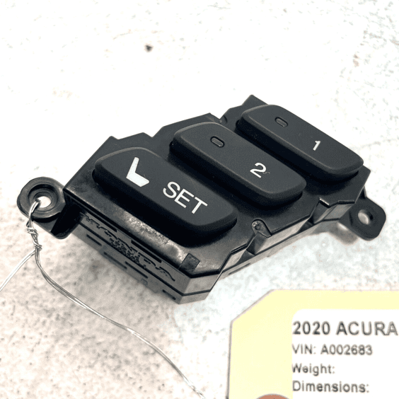 ACURA TLX 2015 - 2020 FRONT LEFT DRIVER SIDE DOOR SEAT MEMORY ADJUST SWITCH