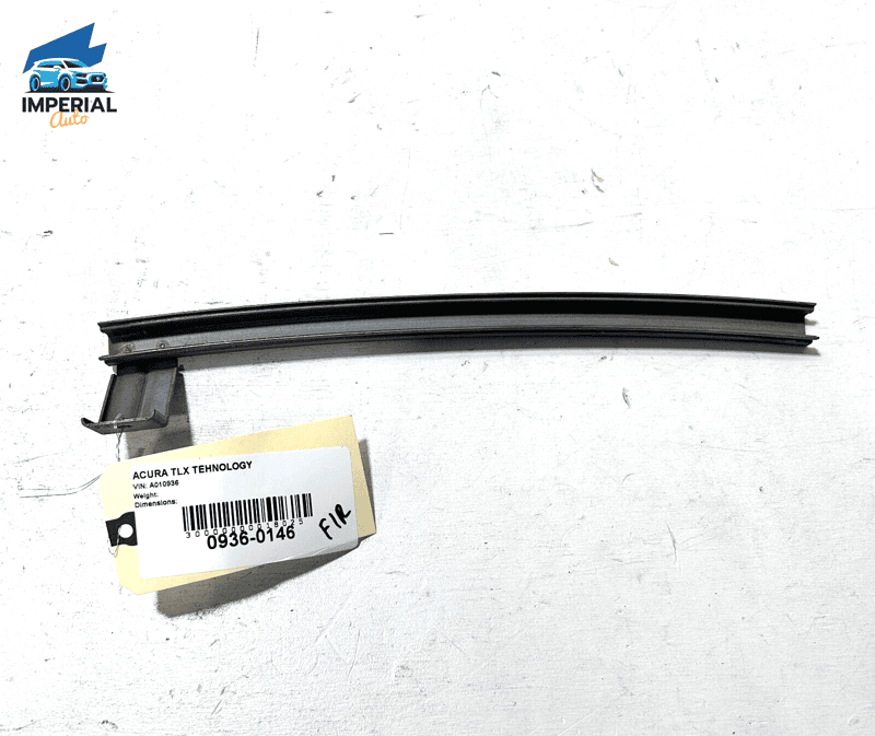 ACURA TLX 2015-20 FRONT RIGHT PASSENGER SIDE LOWER DOOR WINDOW GUIDE CHANNE