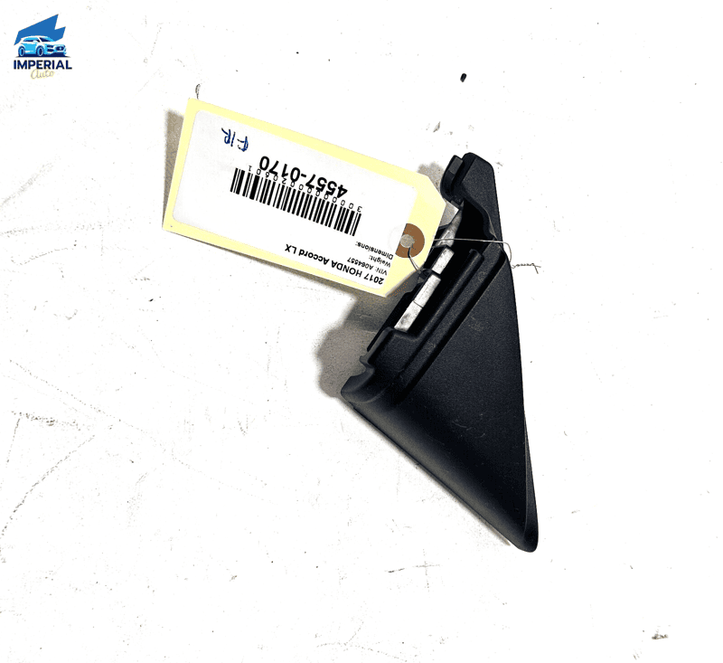 HONDA ACCORD 2018-2020 FRONT RIGHT PASSENGER DOOR MIRROR CORNER TRIM COVER 