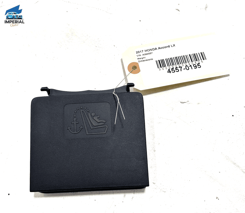 Honda Accord 2018-2020 Rear Body Child Anchor Cap Lid Trim Bezel OEM 1PCS