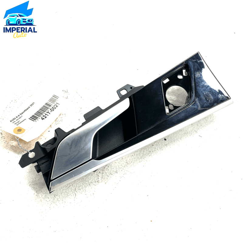 AUDI 2018-2021 A5 SPORTBACK REAR PASSENGER SIDE INTERIOR DOOR HANDLE & BEZE
