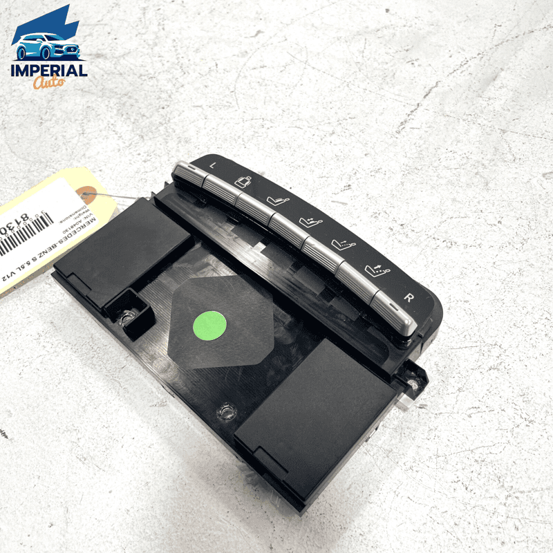 07-13 MERCEDES S600 W221 REAR SPLIT SEAT CONTROL SWITCH OEM