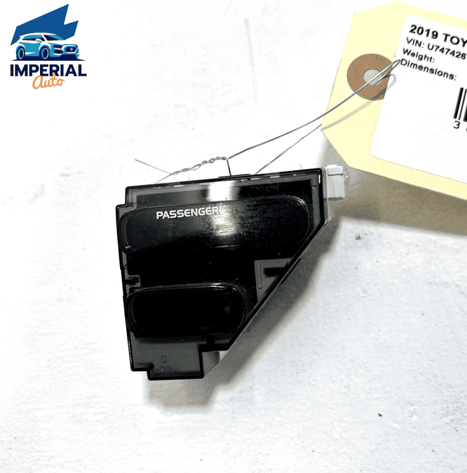 18-20 TOYOTA CAMRY DASH DASHBOARD PASSENGER BAG OFF SWITCH INDICATOR LAMP O