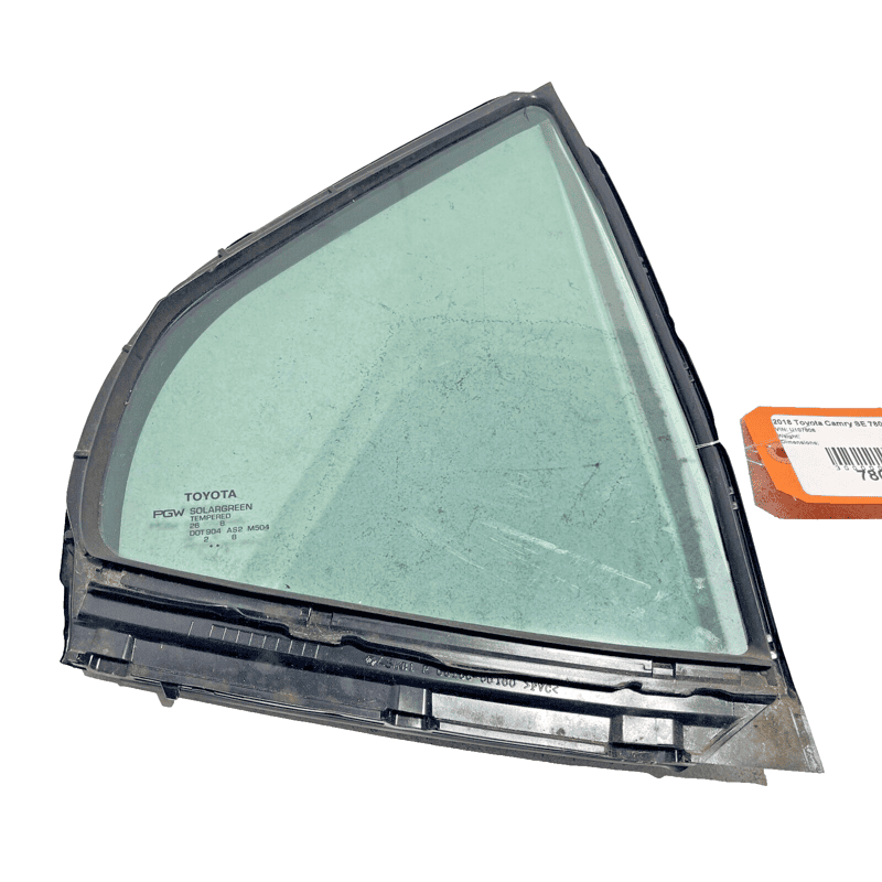 2018-2023 TOYOTA CAMRY Rear Right Passenger Side Door Quarter Window Glass 