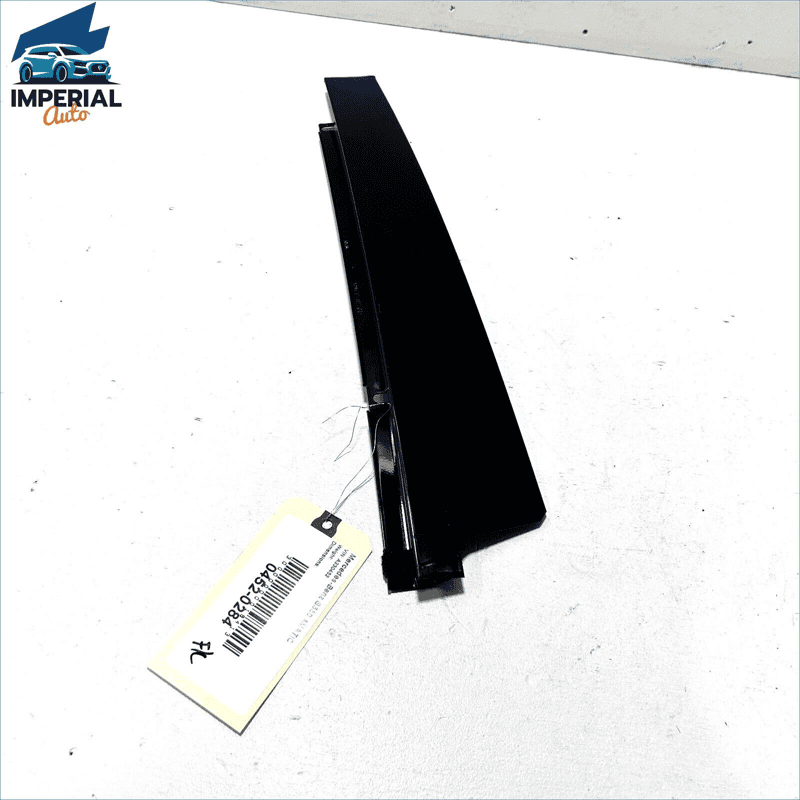 08-13 MERCEDES S550 W221 FRONT DRIVER SIDE DOOR WINDOW APPLIQUE MOLDING TRI