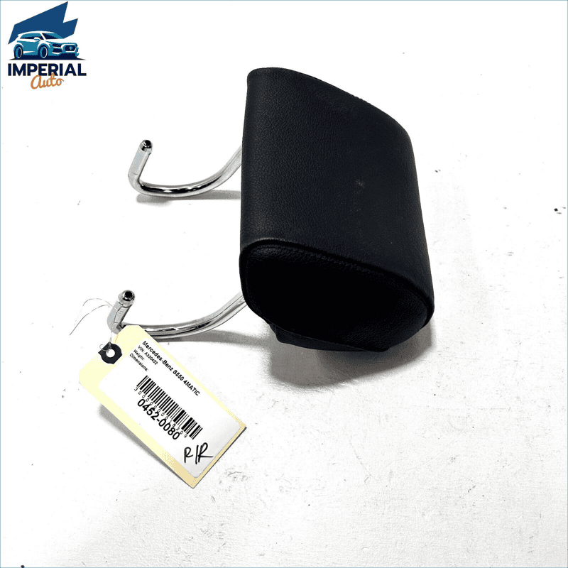 2007-2013 MERCEDES W221 S550 REAR RIGHT PASSENGER SEAT HEADREST BLACK OEM