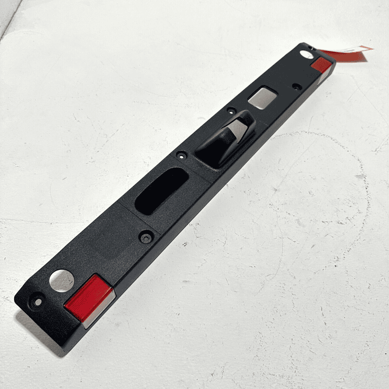 07-13 MERCEDES S550 W221 TRUNK LID LOCK LATCH TRIM COVER HANDLE & LAMP OEM