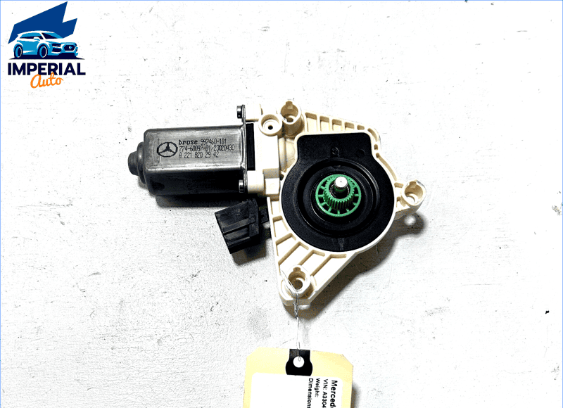 2007 - 2013 MERCEDES S550 REAR LEFT DRIVER SIDE WINDOW REGULATOR MOTOR OEM