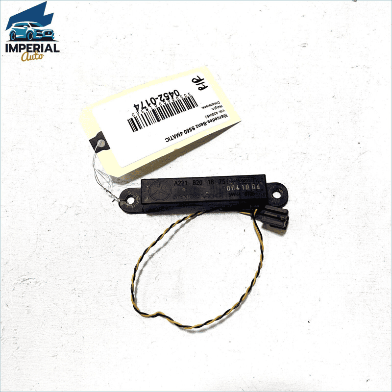 2007-2013 MERCEDES-BENZ S550 REAR KEYLESS ANTENNA CONTROL MODULE SENSOR OEM