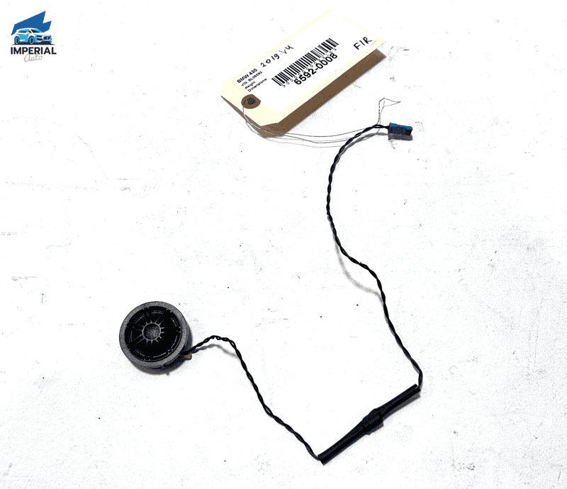 BMW 430i 2017-2020 Front Right Passenger Side DOOR TWEETER SPEAKER OEM 1PCS