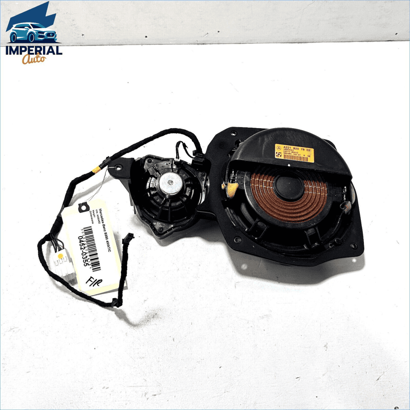 2007-2013 MERCEDES S550 FRONT RIGHT PASSENGER DOOR SPEAKER TWEETER SOUND OE