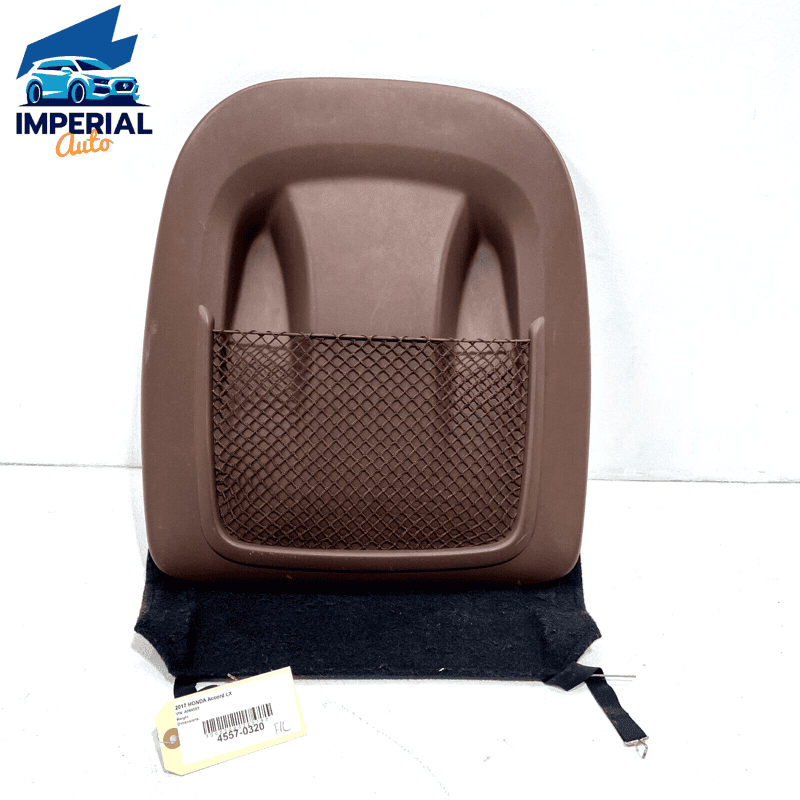 17-19 AUDI Q7 PREMIUM PLUS FRONT LEFT DRIVER SIDE SEAT BACK PANEL COVER TRI