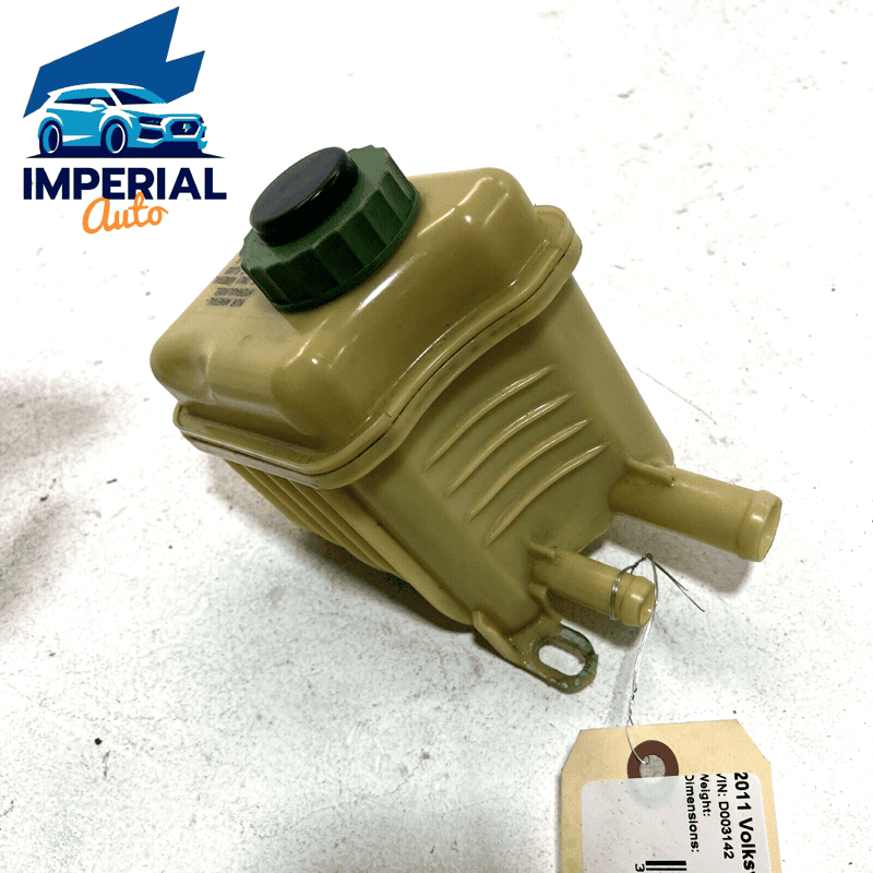 2004-17 VOLKSWAGEN TOUAREG POWER STEERING PUMP RESERVOIR TANK BOTTLE OEM DA