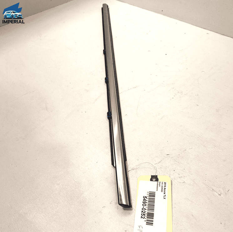 WINDOW MOLDING CHROME FRONT LEFT DRIVER SIDE DOOR OEM 2018-2020 ACURA TLX