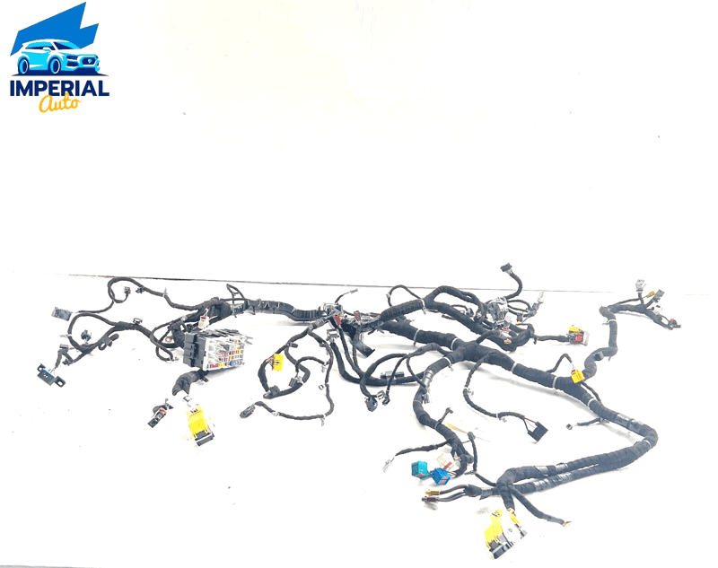 GMC TERRAIN 2018 SLT 2.0L DASH INSTRUMENT PANEL WIRING HARNESS W/ FUSE BOX 