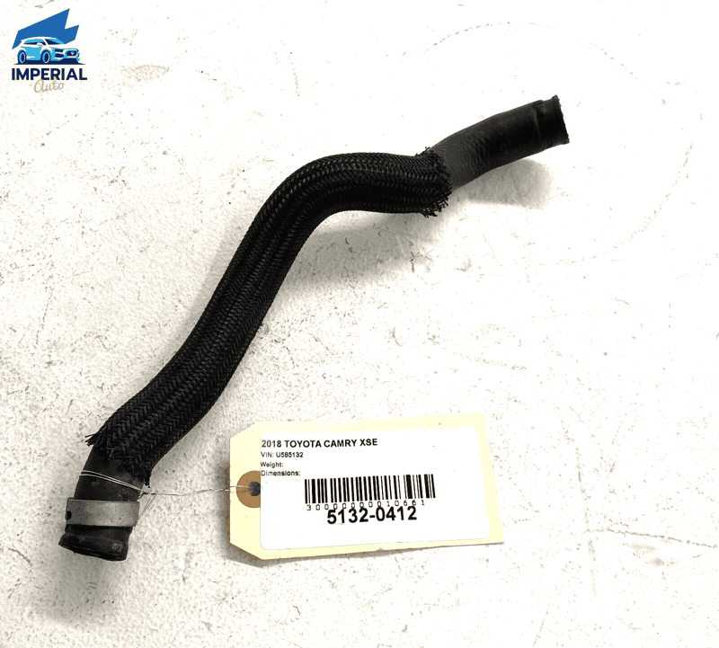 Engine Coolant Bypass Heater Hose 2018-2023 Toyota Camry XSE SE XLE LE OEM 