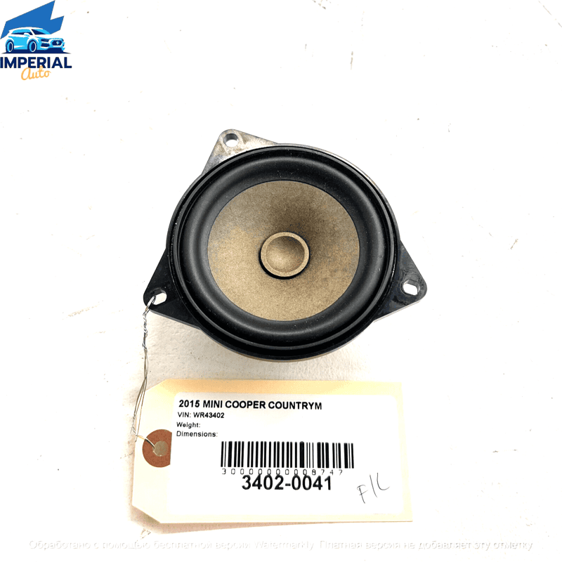 Front Or Rear Door Sound Speaker 1Pcs OEM Mini Countryman R60 2014-2016