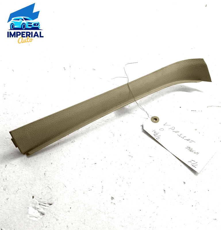 2012-2022 VOLKSWAGEN PASSAT FRONT LEFT LOWER A PILLAR COVER TRIM BEIGE OEM 