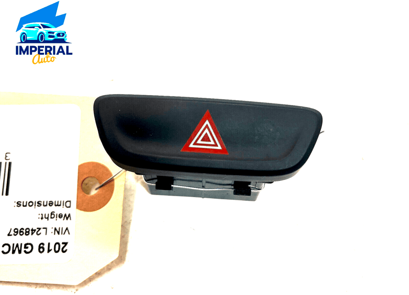 DAMAGE! 2018 - 2022 GMC TERRAIN DASH DASHBOARD HAZARD LIGHT CONTROL SWITCH 