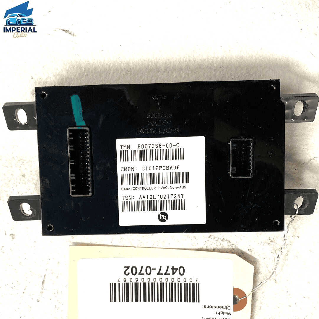 17-20 Tesla Model S A/C Heater Temperature Climate Control Module Unit RCCM