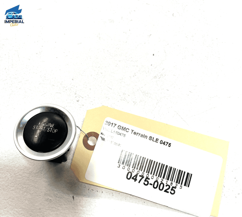 GMC TERRAIN SLE 2018-2020 DASH LEFT START STOP IGNITION SWITCH BUTTON OEM 1