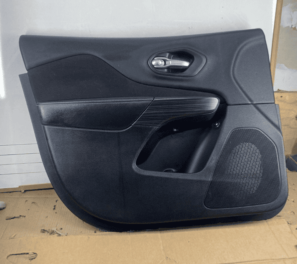 14 15 16 JEEP CHEROKEE FRONT LH DRIVER LEFT DOOR TRIM PANEL ASSEMBLY 6BC501