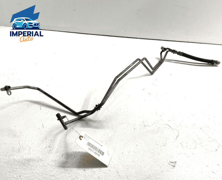 Mercedes W221 S550 Left & Right Transmission Oil Cooler Line Set OEM 2012-2