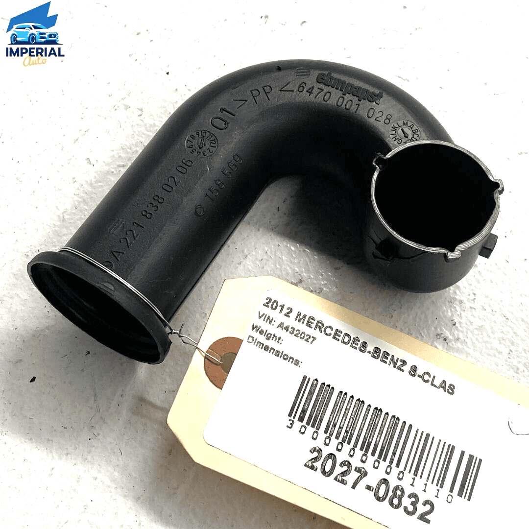 2007-2013 Mercedes S550 CL550 Under Dash Instrument Panel Heater Blower Duc