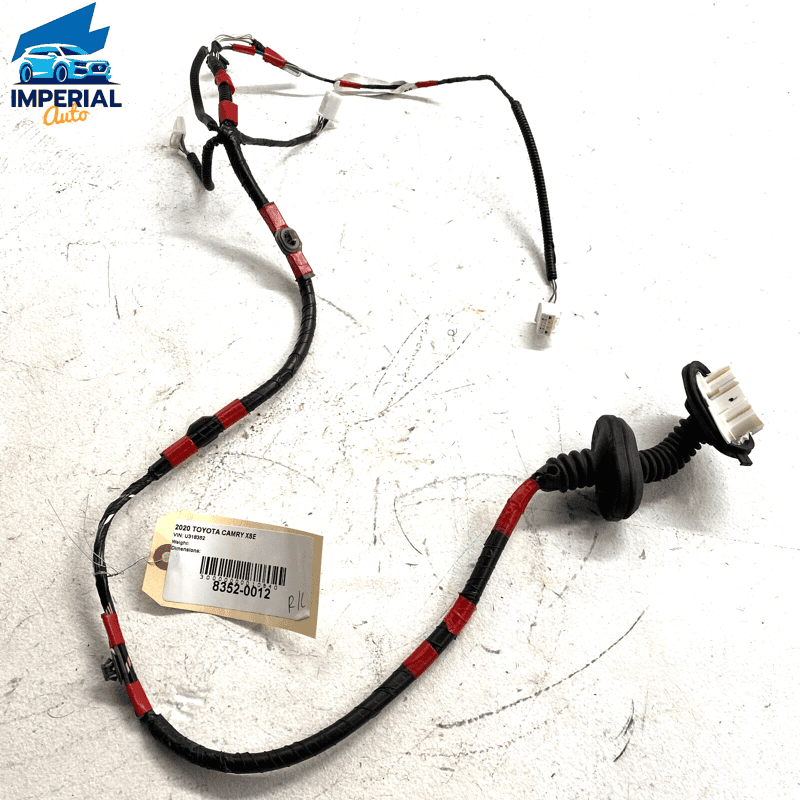 TOYOTA CAMRY 2020 - 2023 REAR LEFT DRIVER SIDE DOOR WIRE WIRING HARNESS OEM