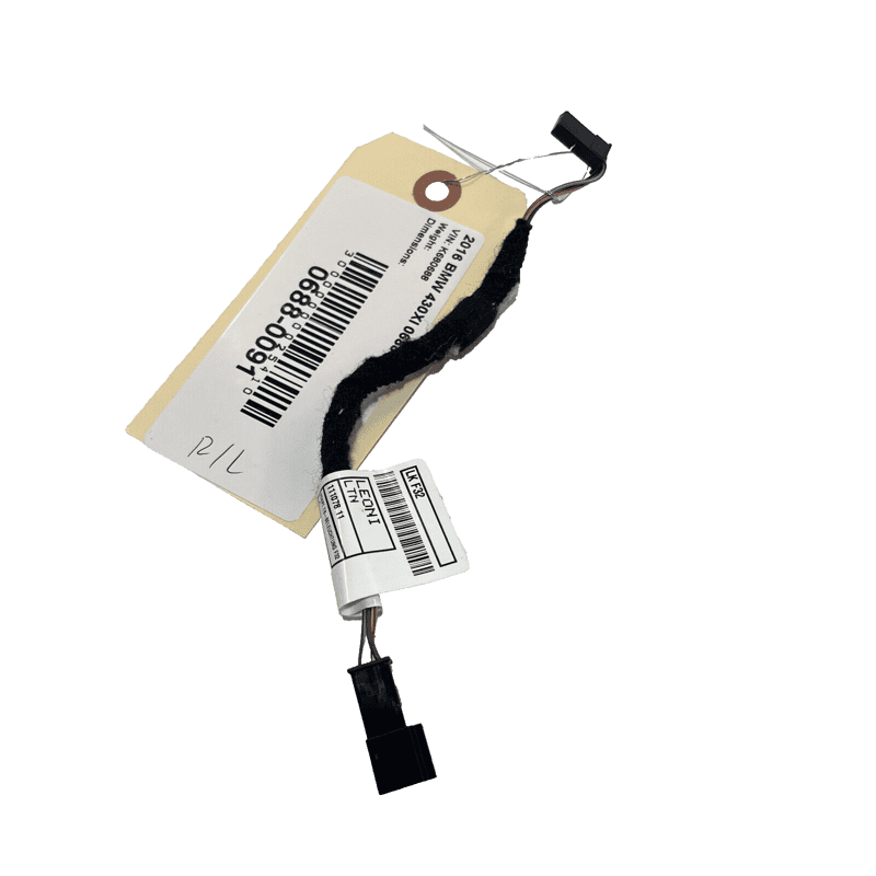 2017 BMW 430I REAR LEFT DRIVER SIDE WIRE WIRING HARNESS CABLE OEM