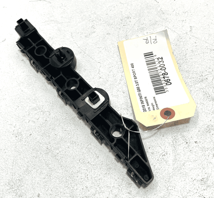 2016-17-18-19-2020 INFINITI Q50 MOUNT SUPPORT BRACKET REAR BUMPER RIGHT SID