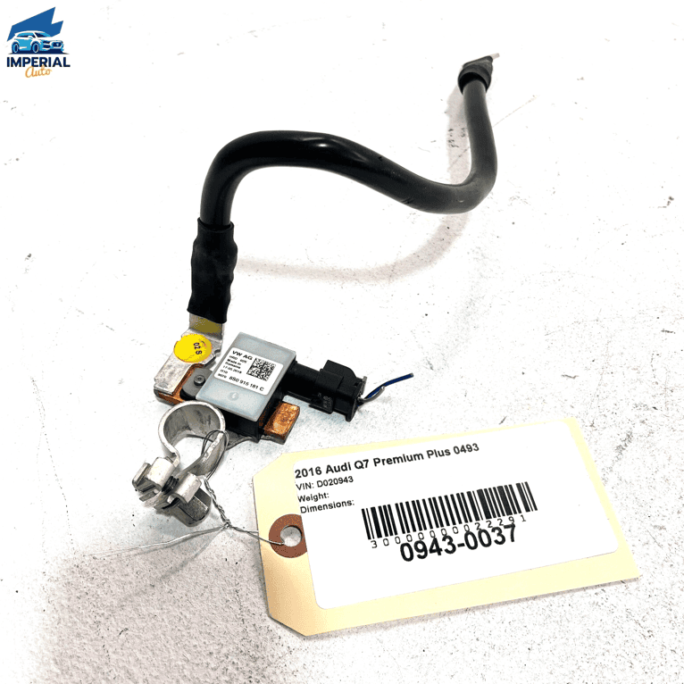 2017-2023 AUDI Q7 NEGATIVE BATTERY CABLE WIRE HARNESS W/ SENSOR OEM