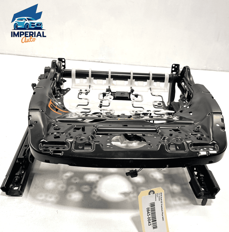 2017-2020 AUDI Q7 FRONT RIGHT PASSENGER SIDE SEAT LOWER TRACK FRAME  & MOTO