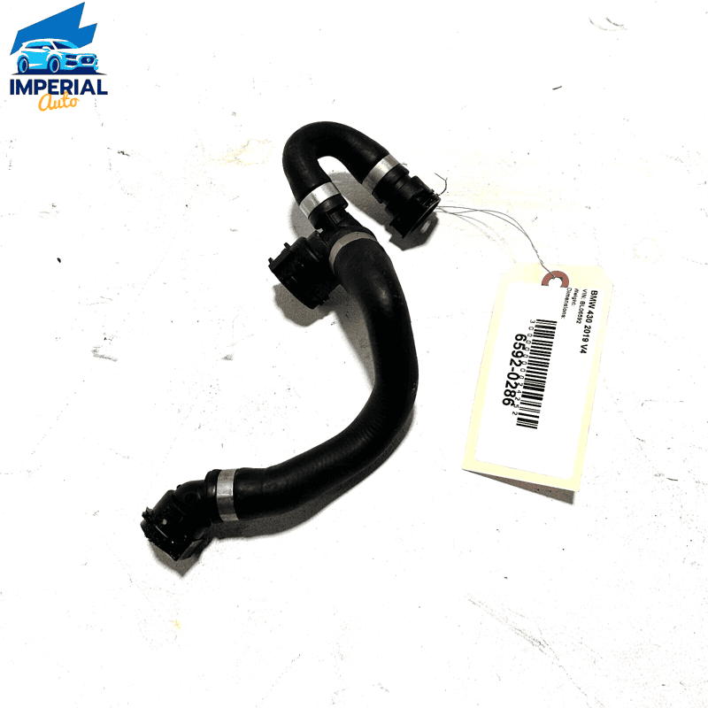 2017 - 2020 BMW 430i 440i F36  Radiator Coolant Expansion Tank Water Hose O