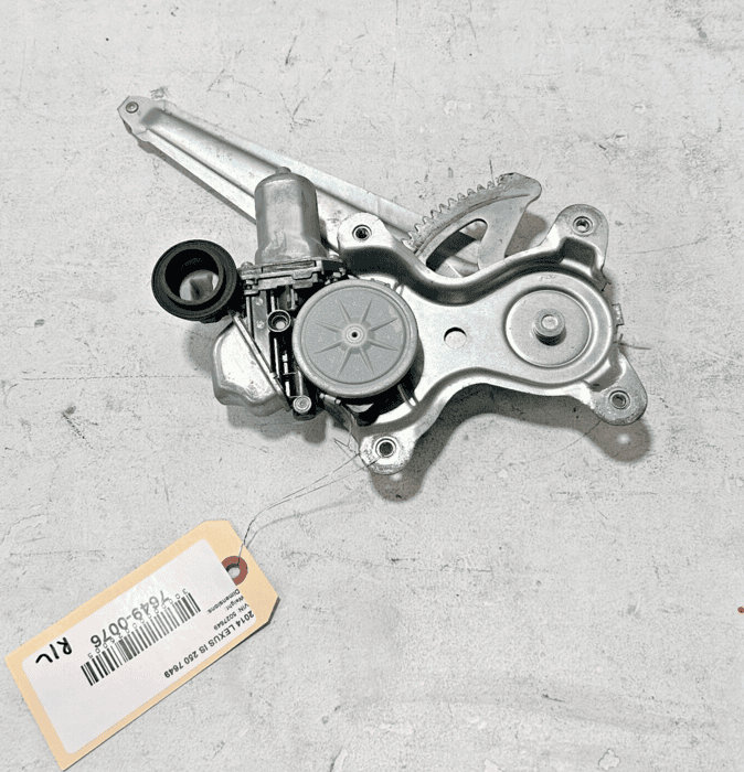 Rear Left Driver Side Window Regulator Assembly Lexus IS250 2006-2014 OEM