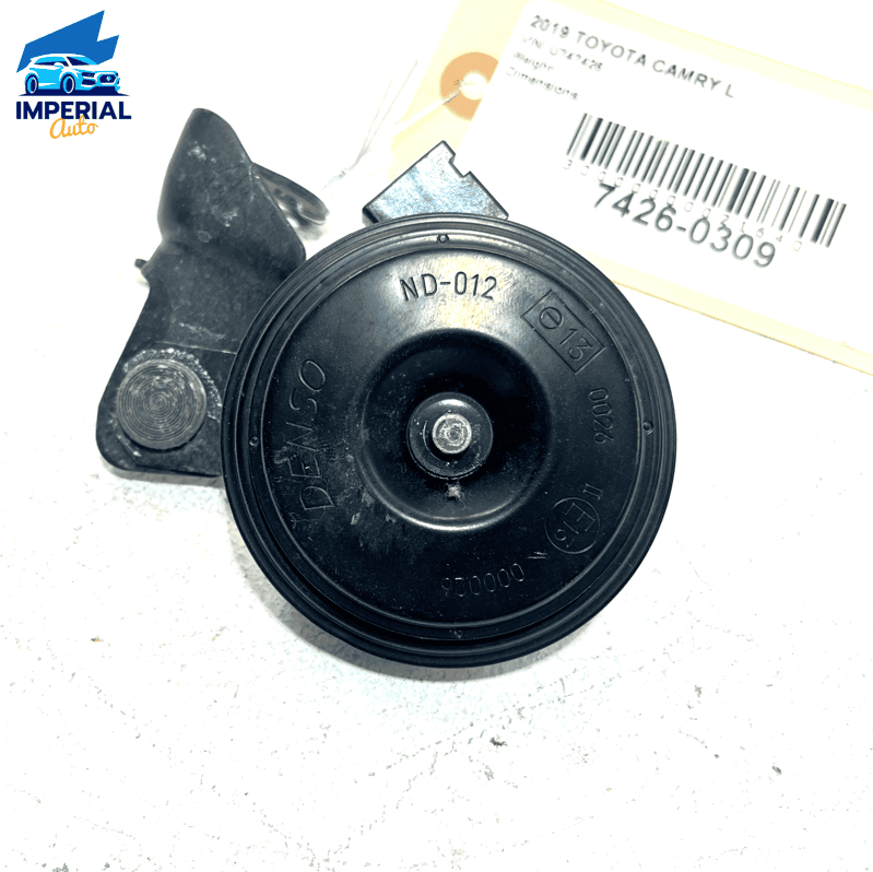 2018-2023 TOYOTA CAMRY ANTI THEFT SECURITY ALARM HORN SIREN ASSEMBLY OEM 1P