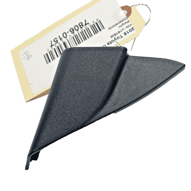 2018-23 TOYOTA CAMRY FRONT RIGHT PASSENGER SIDE DOOR CORNER COVER TRIM PANE