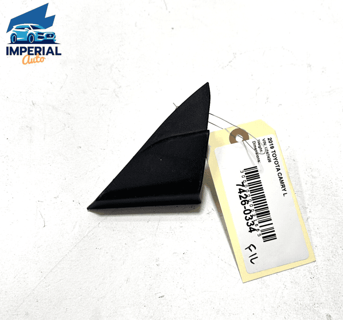 18-23 TOYOTA CAMRY FRONT LEFT DRIVER SIDE DOOR CORNER COVER TRIM PANEL OEM