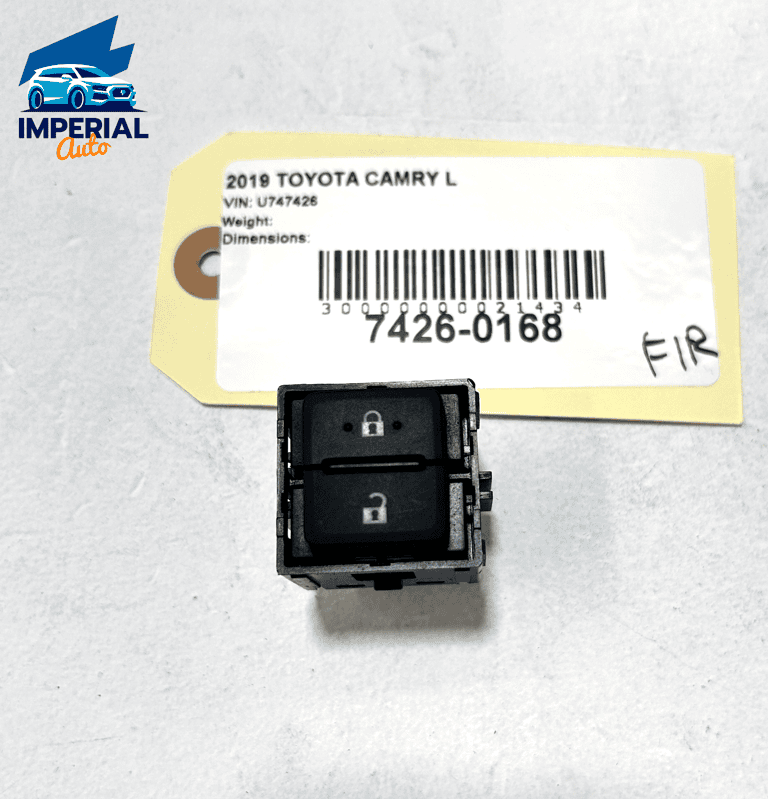 Front Right Passenger Side Door Lock & Unlock Switch Toyota Camry 2015-2023