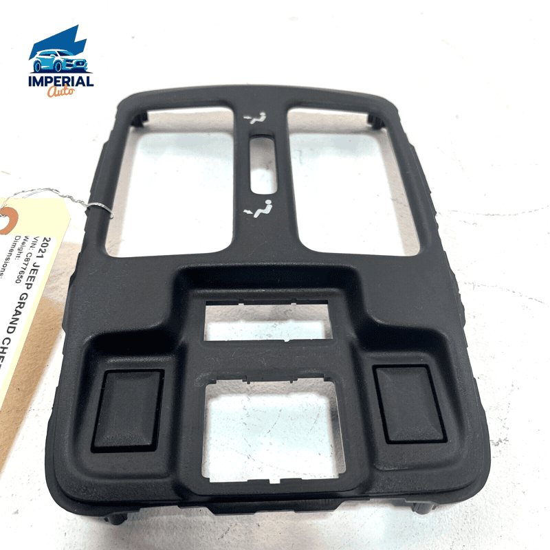 2014-2021 JEEP GRAND CHEROKEE CONSOLE BACK TRIM COVER PANEL RETAINING PLATE