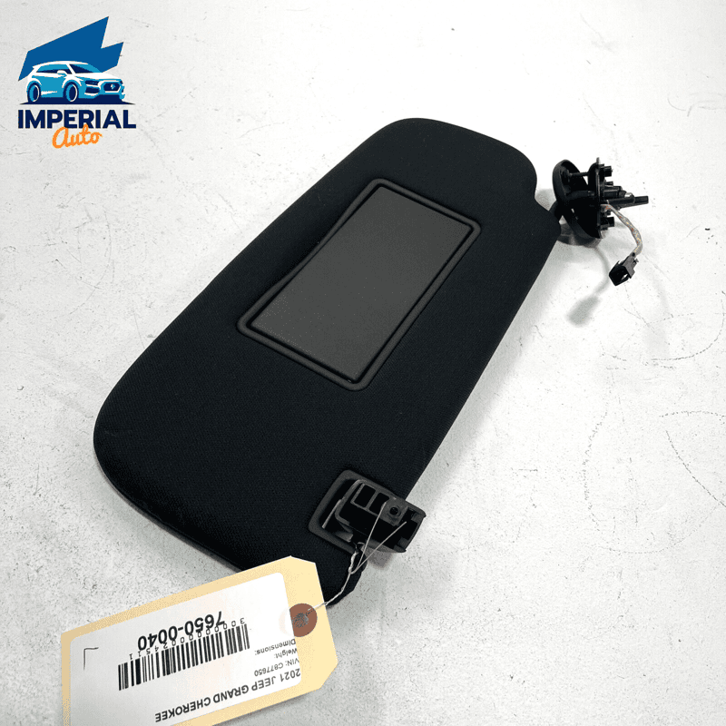 2014-2021 JEEP GRAND CHEROKEE FRONT LEFT DRIVER LH SIDE SUN VISOR SUNVISOR 