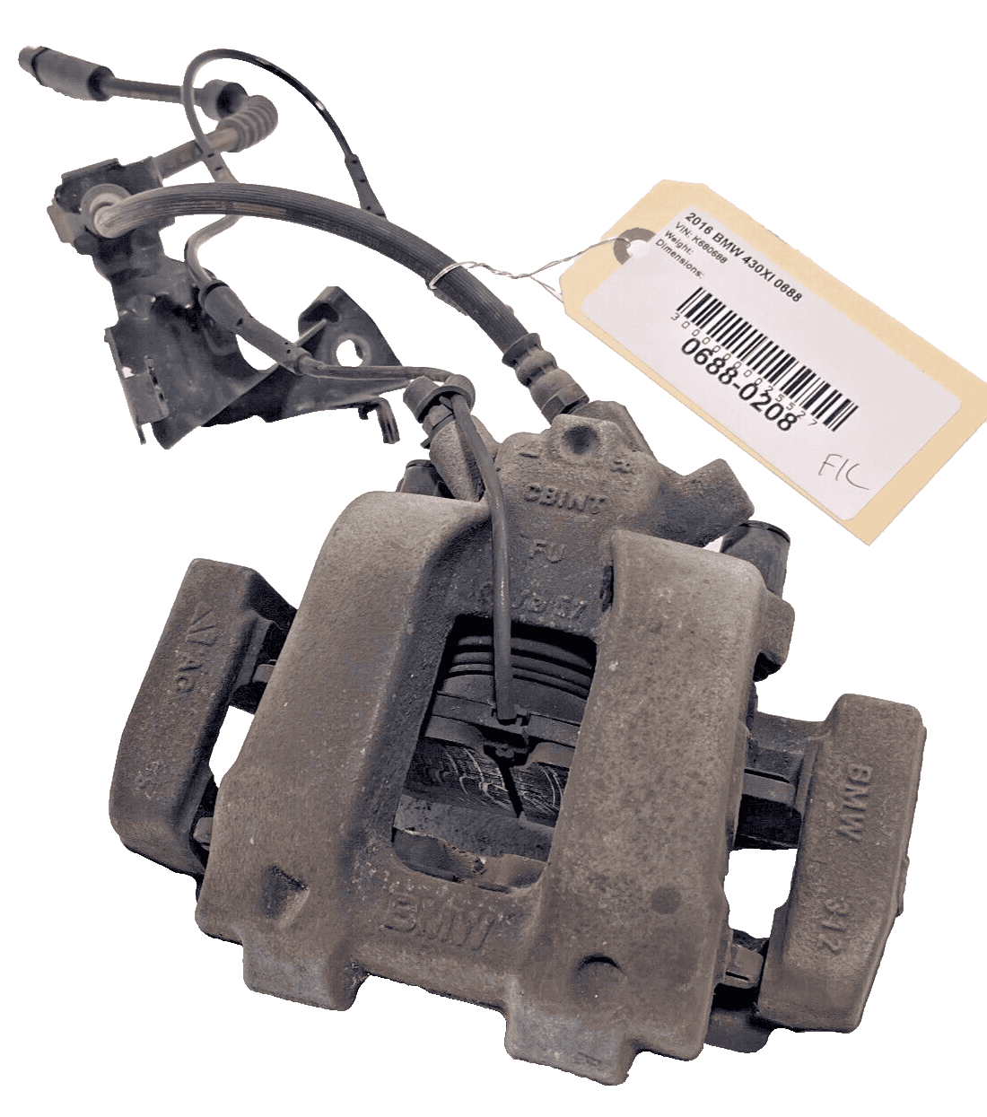 2017-2020 BMW 430xi F32 F36 Front Left Driver Side Brake Caliper W/ Bracket