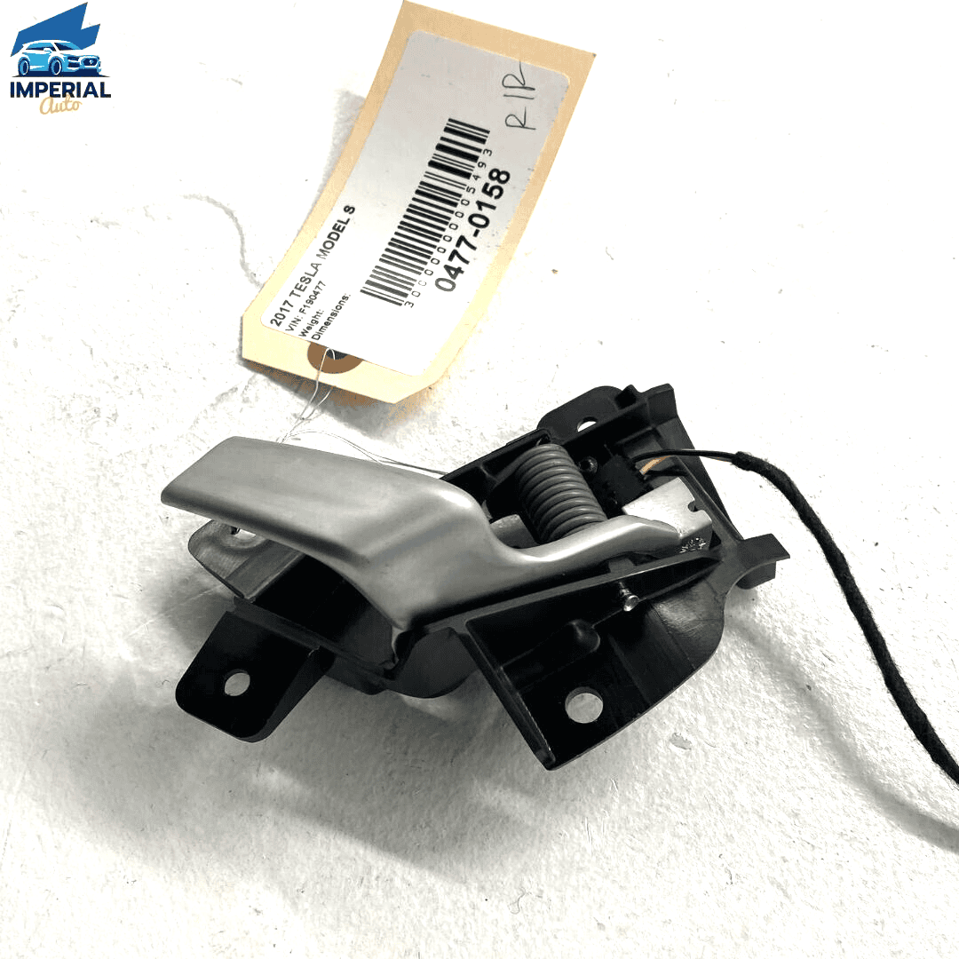 2012-2020 Tesla Model S Rear Right Passenger Door Interior Handle W/ Bracke