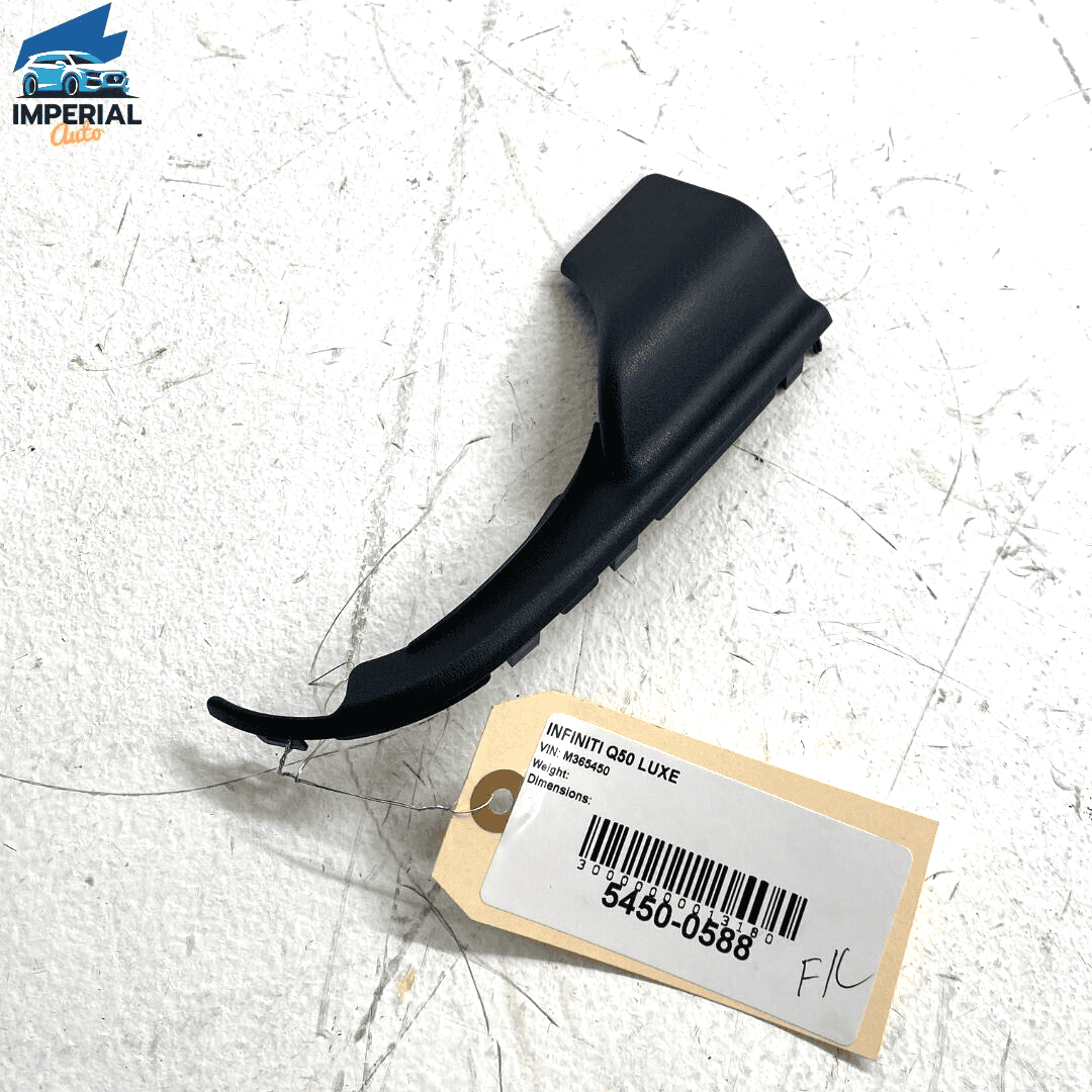 2014-2020 Infiniti Q50 Front Left Driver Side Seat Recline Trim Cover OEM B
