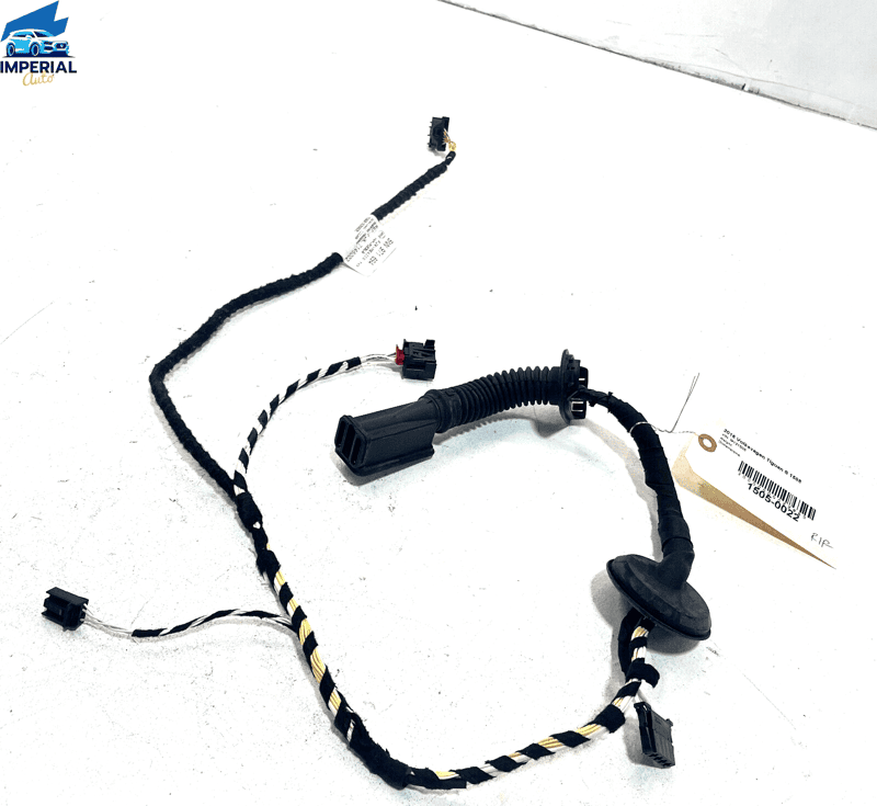 VOLKSWAGEN TIGUAN REAR RIGHT PASSENGER DOOR WIRE WIRING HARNESS 2018 OEM