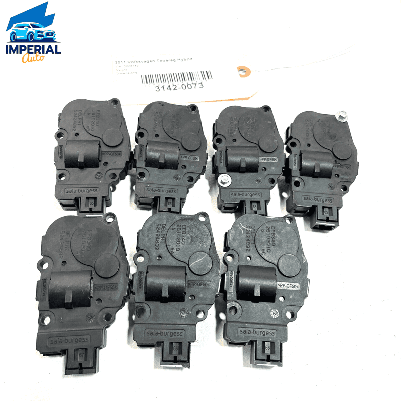 2011-2018 VW TOUAREG - HVAC FLAP / Servo AIR Motor / Actuator SET 7 Pcs OEM