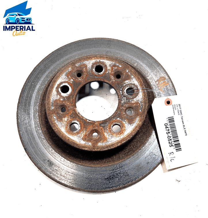 GMC TERRAIN 2018 - 2023 REAR PASSENGER OR DRIVER SIDE BRAKE DISC ROTOR OEM 