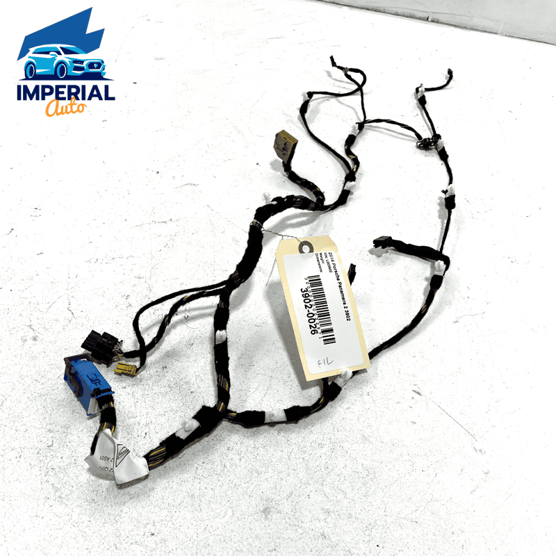 2015 PORSCHE PANAMERA Front Left Driver Door Wire Wiring Harness OEM
